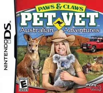 Paws & Claws - Pet Vet - Australian Adventures (USA) box cover front